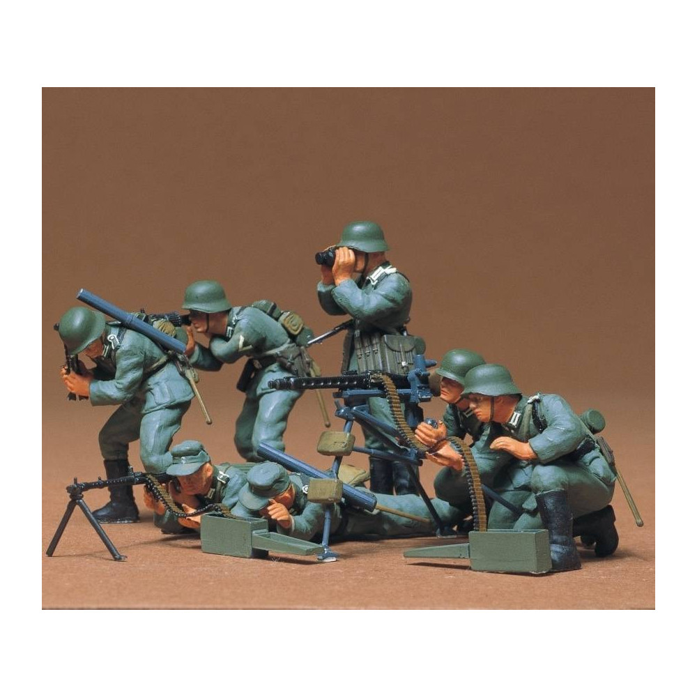 Tamiya Set Truppa della Wehrmacht con Mitragliatrice scala 1/35 (art. TA35038)