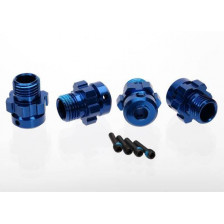 Traxxas Trascinatori esagonali 17mm Alluminio 6061-T6 anodizzato blu per assi da 6mm (art. TXX6469)