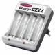Jamara Caricabatterie Charge Cell adatto per batterie Stilo AA e AAA - NiMh e NiCd (art. 153080)