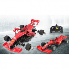 Jamara Ferrari F1 scala 1/16 radio 2,4GHz in kit di costruzione colore rossa (art. 403007)