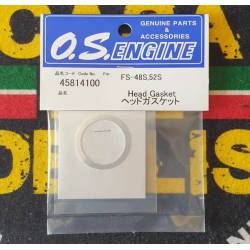 O.S. Engines Guarnizione testa per motori OS FS-48 Surpass e OS FS-52 Surpass (art. OS45814100)
