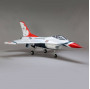 E-flite F-16 Thunderbirds 70mm EDF BNF Basic con AS3X e SAFE Select (art. EFL78500)