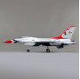 E-flite F-16 Thunderbirds 70mm EDF BNF Basic con AS3X e SAFE Select (art. EFL78500)