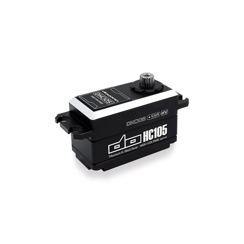 Doyono Rc Coreless Servo HV Low Profile CNC aluminium case 26.0kg / 0.09sec 8.4V (art. DYNDHC105)