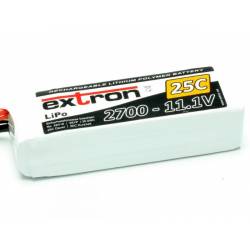 Extron Batteria Li-po X2 11,1V 2700mAh 25-50C connettore XT60 (art. X6416)