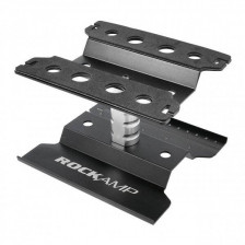 Rockamp Supporto regolabile per montaggio automodelli scala 1/10 Nero 100mm (art. RA50389B)