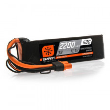 Spektrum Batteria Li-Po 3S 11,1V 2200mAh 50C Smart connettore IC3 (art. SPMX22003S50)