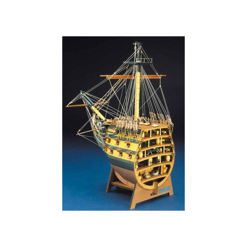 Mantua Model Prua della H.M.S. Victory del 1805 320x445mm Scala 1/78 kit di montaggio (art. 746)