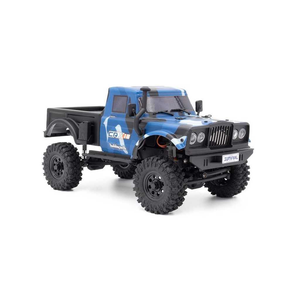 Hobbytech Automodello Crawler CRX18 versione RTR scala 1/18 Blu (art. 1.CRX18-BL)