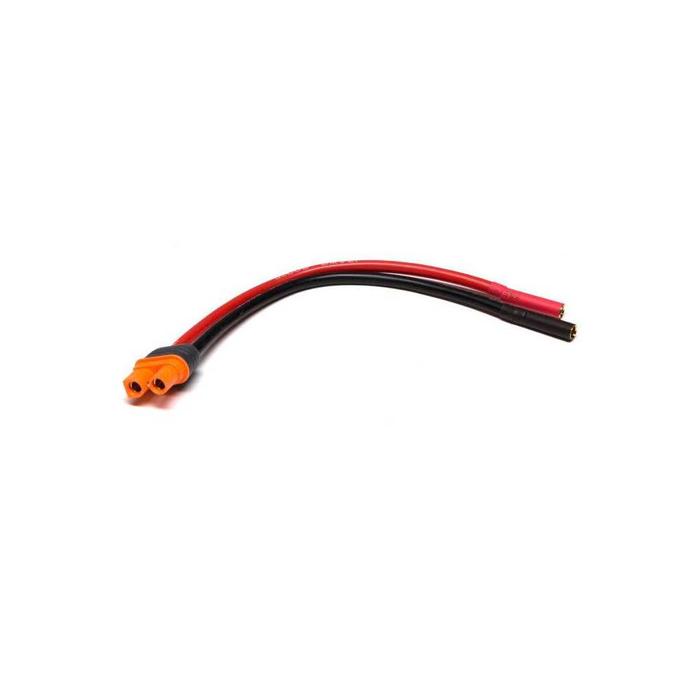 Spektrum Adattatore Connettore IC3 Femmina / Connettore 4mm Femmina Bullets (art. SPMXCA311)