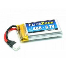 Pichler Batteria Li-po FliteZone 3,7V 400mAh 1S Dimensione 38x20x8mm Peso 11gr (art. 15530)