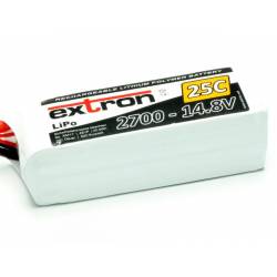 Extron Batteria Li-po X2 14,8V 2700mAh 25-50C connettore XT60 (art. X6417)