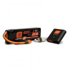 Spektrum Set Smart Powerstage Air Bundle con Batteria LiPo 4000mAh 3S G2 e Caricabatterie S120 (art. SPMXPSA300)