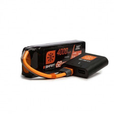 Spektrum Set Smart Powerstage Air Bundle con Batteria LiPo 4000mAh 3S G2 e Caricabatterie S120 (art. SPMXPSA300)