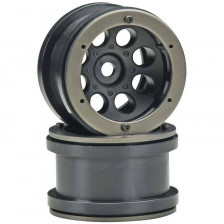 Axial Coppia cerchi 2.2 8-Hole Beadlock Wheels nero AX8097 (art. AXIC8097)