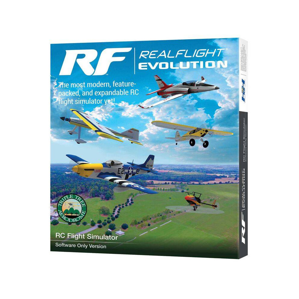 Horizon Hobby Solo Software Simulatore di volo RealFlight Evolution RC senza InterLink Controller (art. RFL2001)