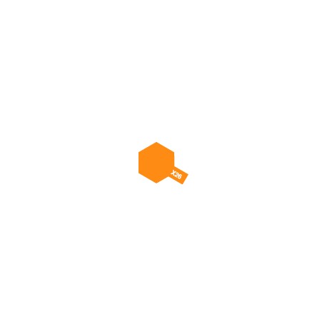 Tamiya Colore Acrilico Lucido Arancione Trasparente X26 (art. 81526)