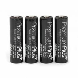 Robitronic Batterie Stilo Ricaricabili Q-Lite Premium Plus RTU NiMH 2000mAh formato AA 4 pezzi (art. R05109)