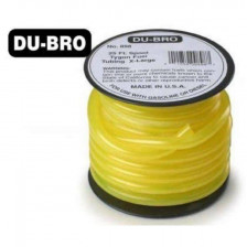 Du-Bro Tubo per Benzina e Kerosene 505 in Tygon 5,56x2,3mm 1 metro Giallo Morbido (art. JP5513505)