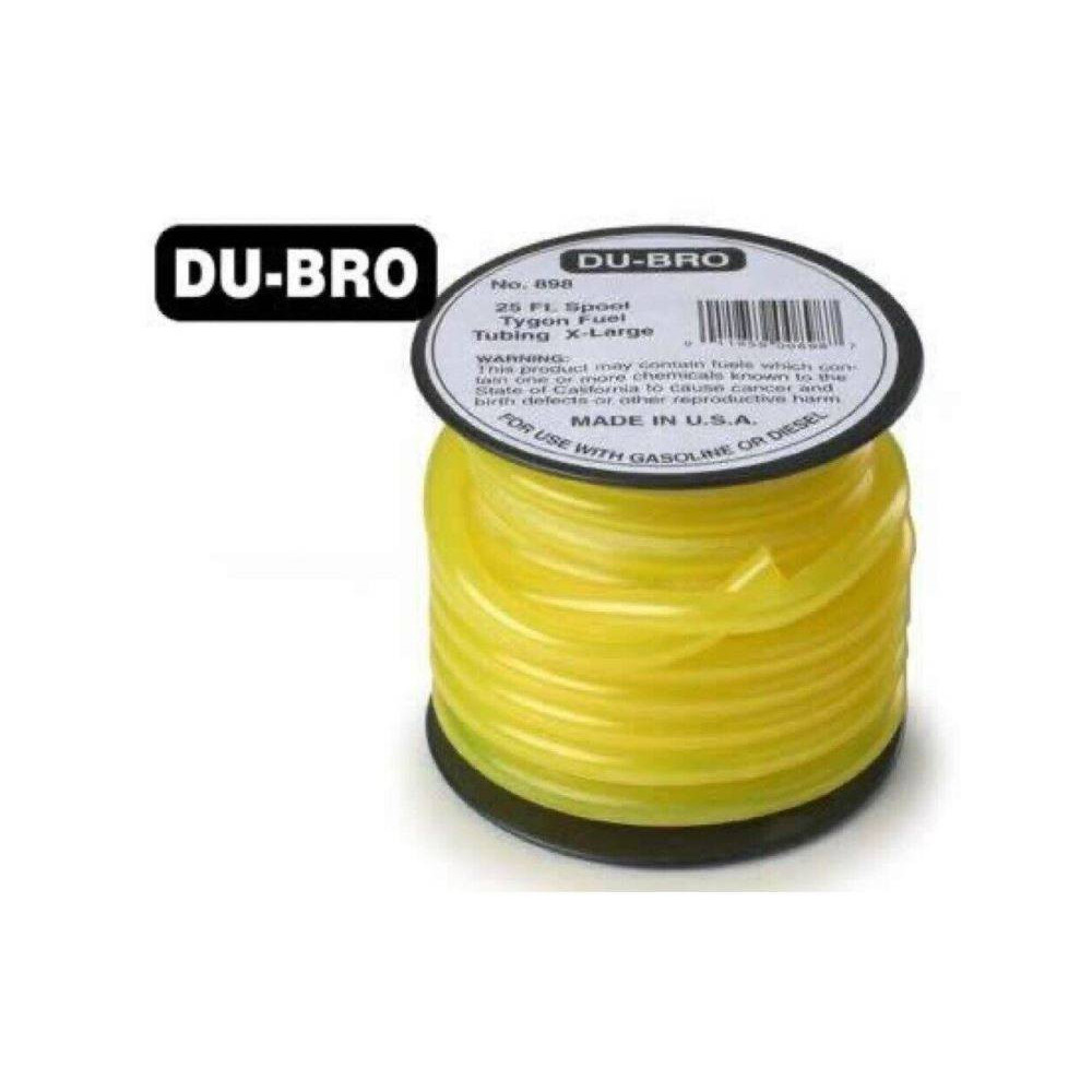 Du-Bro Tubo per Benzina e Kerosene 505 in Tygon 5,56x2,3mm 1 metro Giallo Morbido (art. JP5513505)