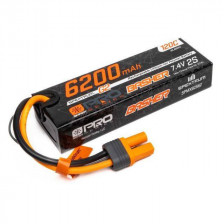 Spektrum Batteria Li-Po Smart G2 Pro Basher 2S 7,4V 6200mAh 120C connettore IC5 (art. SPMXB2S62)