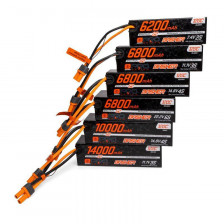 Spektrum Batteria Li-Po Smart G2 Pro Basher 3S 11,1V 6800mAh 120C connettore IC5 (art. SPMXB3S68)