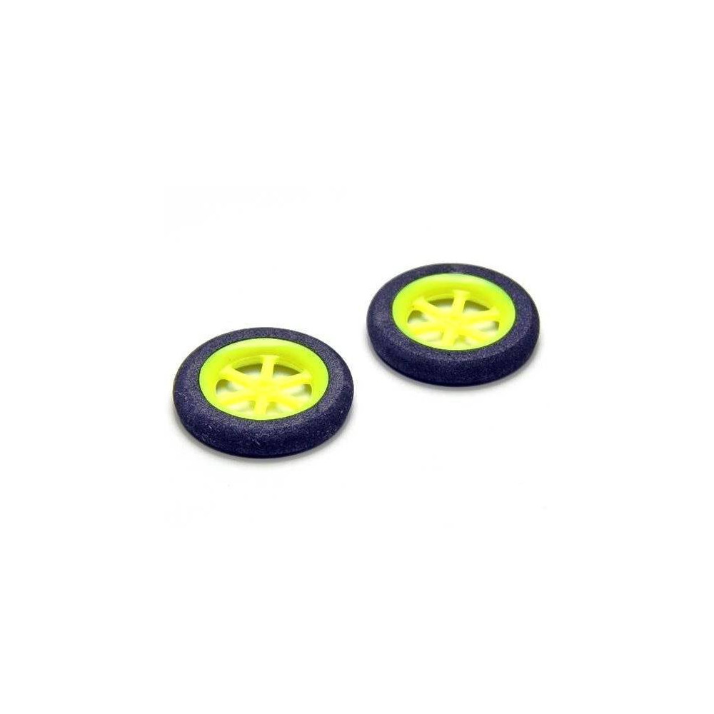 Pichler Coppia Ruote super leggere in spugna con cerchio a razze Diametro 37mm (art. C2046)