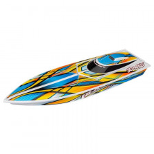 Traxxas Motoscafo monocarena Blast RTR High-Performance Electric RC Boat Arancione (art. TXX38104-1-ORANGE)