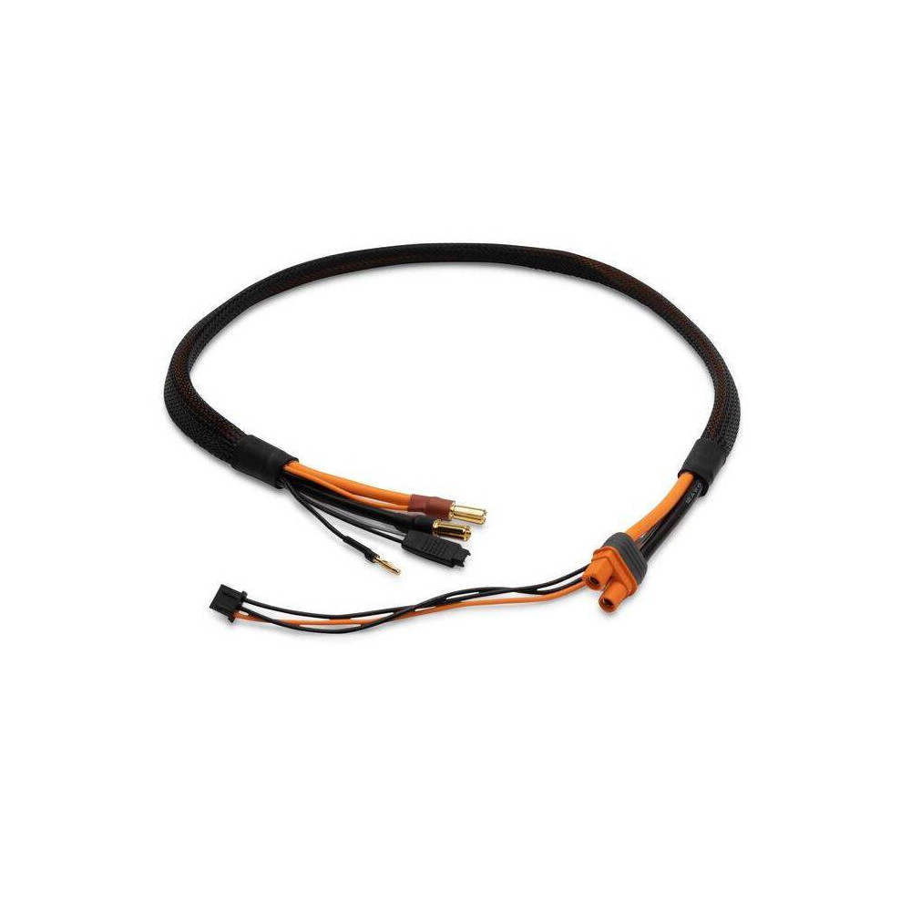 Spektrum Cavo di ricarica Pro Series Race per Batterie Li-Po 2S connettore IC3 Femmina / Bullet 5mm Maschi (art. SPMXCA329)