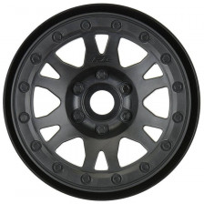 Pro-Line Coppia cerchi 2.2 Crawler Impulse Bead-Loc Nere (art. PRO280503)