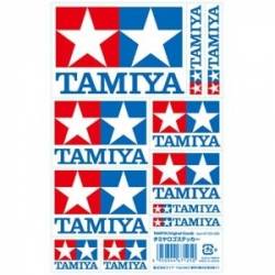Tamiya Adesivi con Logo Tamiya Original Color foglio da 180x115mm (art. TP67125)
