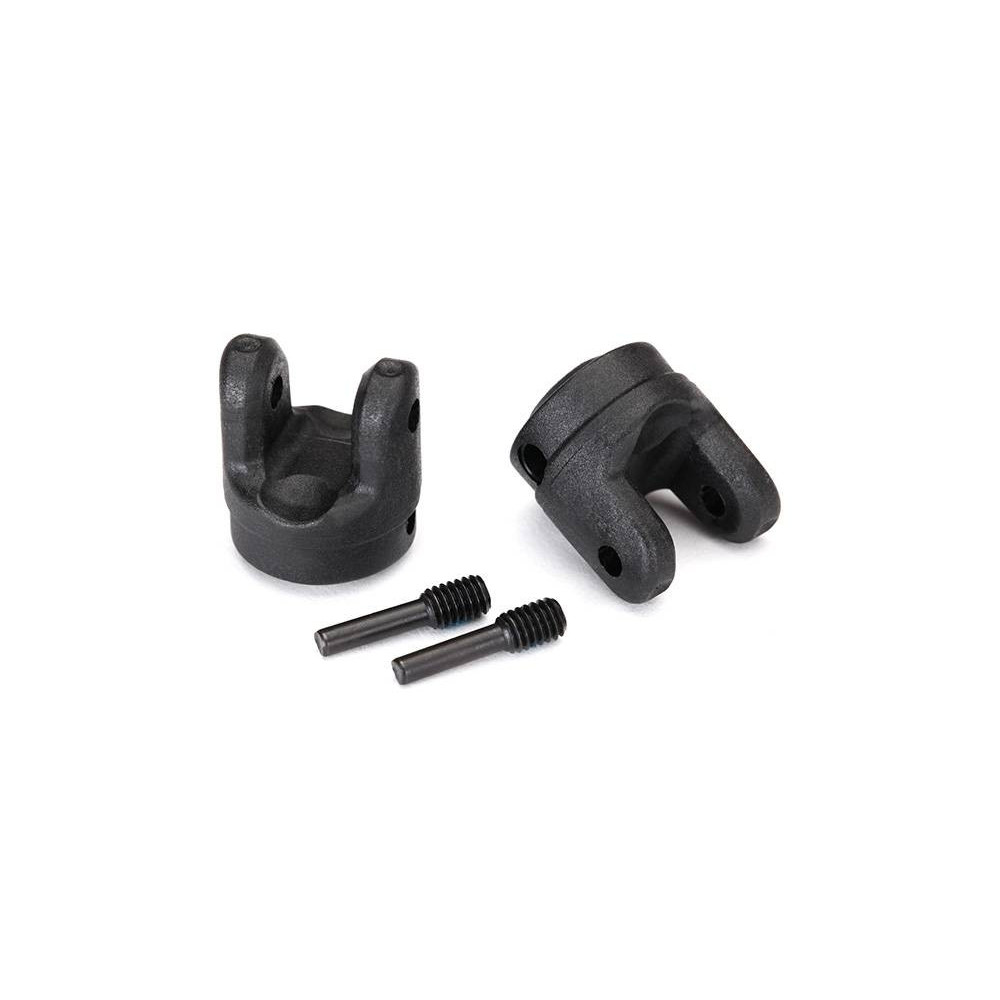 Traxxas Forcelle per Giunti trasmissione centrale con perni a vite 4x15mm ricambio per E-revo 2.0 (art. TXX8658)