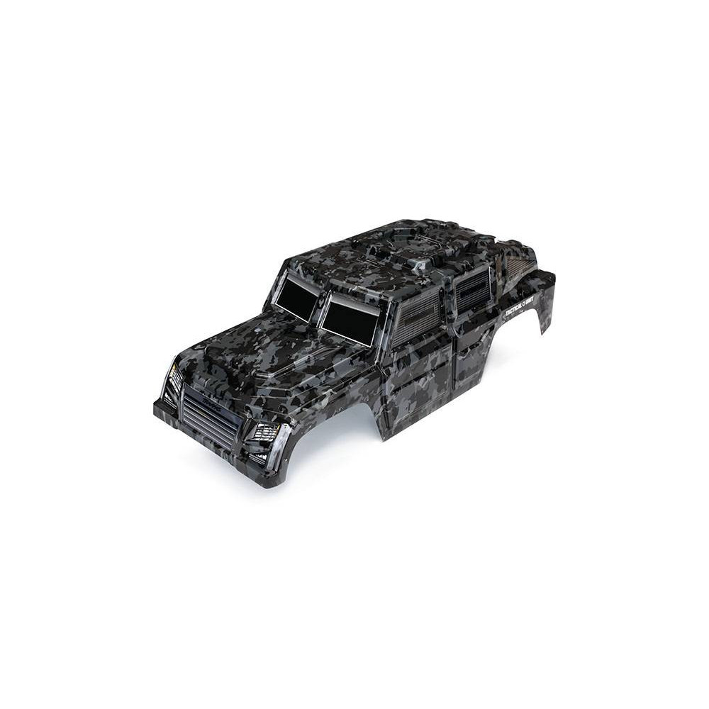 Traxxas Carrozzeria Unità Tattica Mimetica notturna verniciata e ritagliata per TRX-4 (art. TXX8211X)