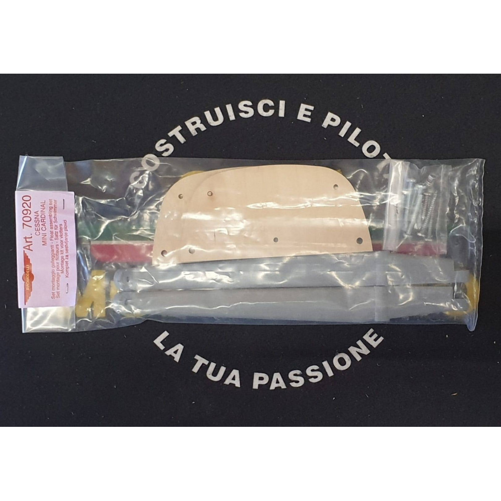 Aviomodelli Set montaggio galleggianti per Mini Cardinal da abbinare al 70132 (art. 70920)