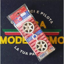 Tamiya Coppia Cerchi Toyota Celica GT-4 26mm per automodelli scala 1/10 (art. 50770)