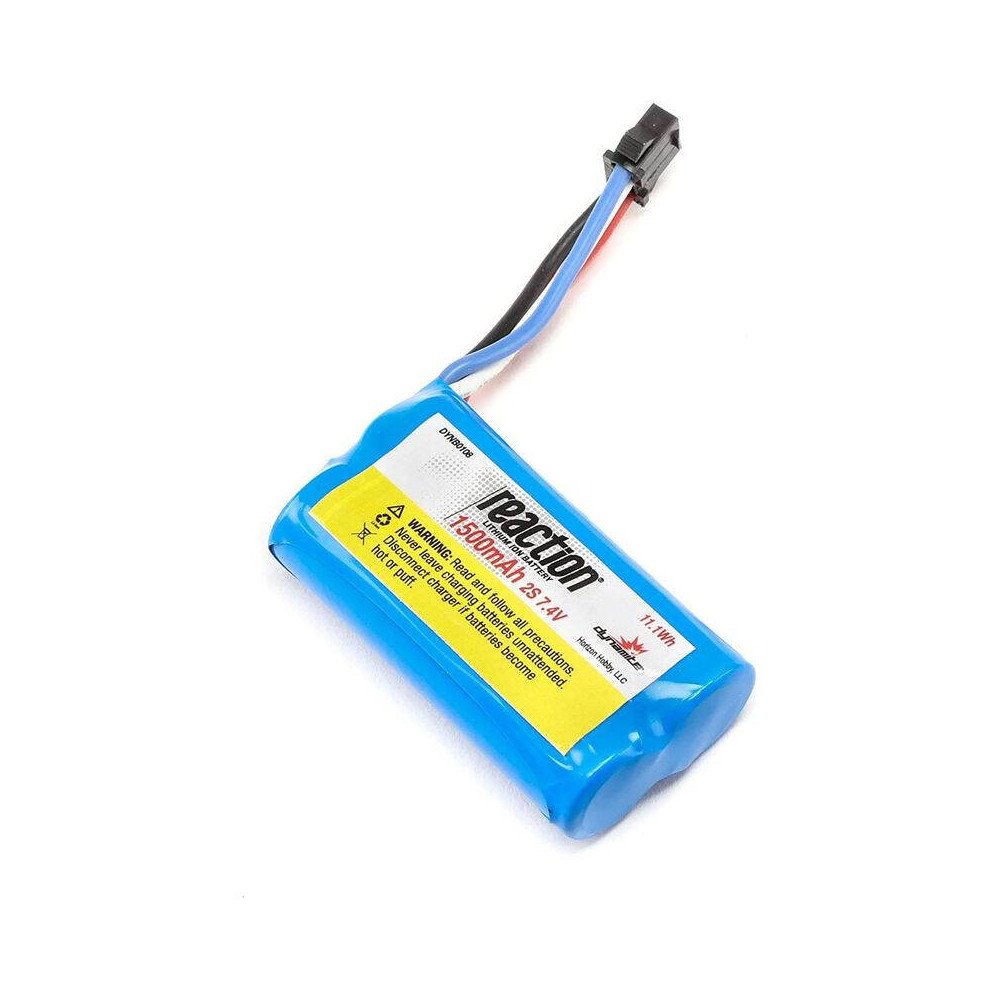 Dynamite Batteria Li-Ion 7,4V 1500mAh 2S per Motoscafo Proboat React 17 (art. DYNB0108)