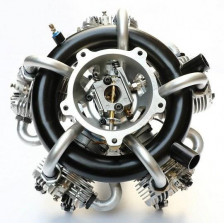 Pichler Motore Stellare 5 cilindri a benzina NGH GF 150 R5 150cc (art. 16036)