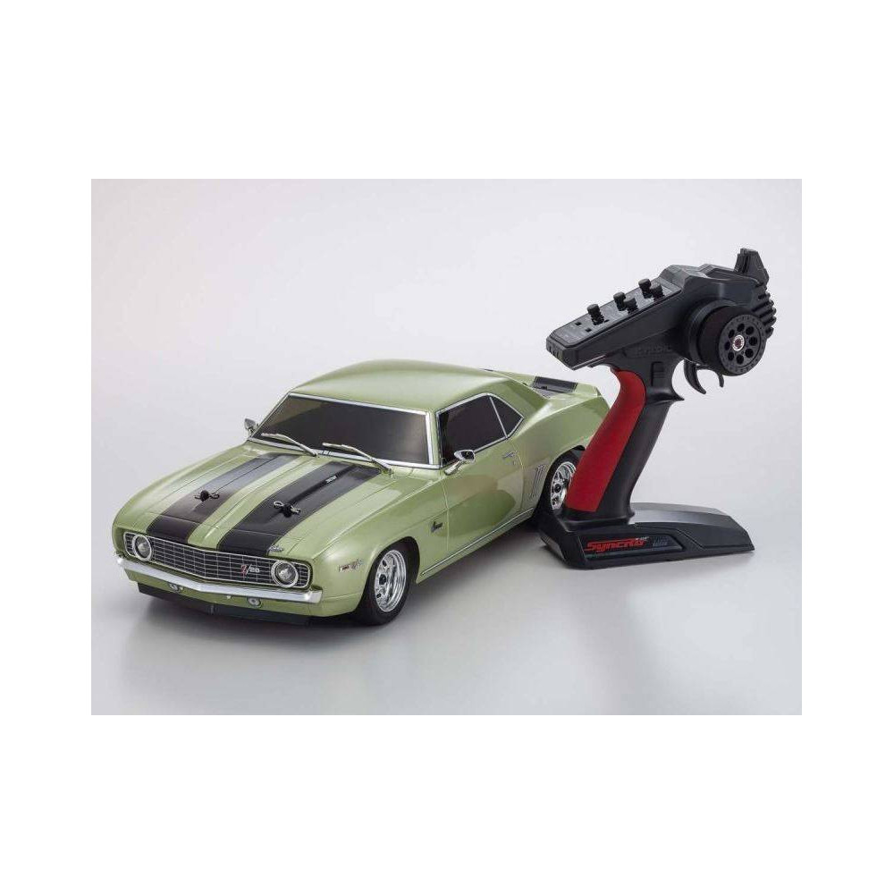 Kyosho Automodello elettrico Fazer MK2 Chevy Camaro Z28 1969 Frost Green 1/10 (art. 34418T2B)