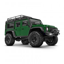 Traxxas Automodello TRX-4M Land Rover Defender scala 1/18 versione RTR colore Verde (art. TXX97054-1-GRN)