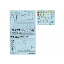 Tamiya F-16C/N Aggressor / Adversary kit di montaggio scala 1/48 (art. TA61106)