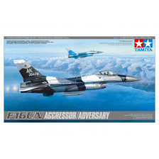 Tamiya F-16C/N Aggressor / Adversary kit di montaggio scala 1/48 (art. TA61106)