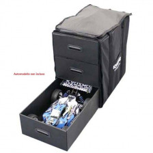 Kyosho Borsa porta automodelli 1/8 Hauler Bag in tessuto nero taglia L 358x558x548mm (art. 87615C)