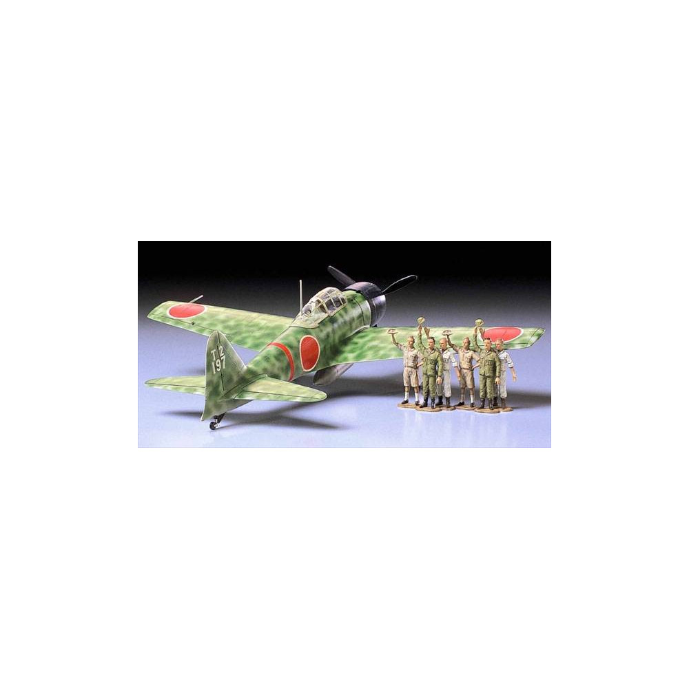 Tamiya A6M3 Type 32 Zero Fighter Kit di montaggio scala 1/48 (art. TA61025)