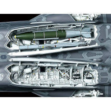 Tamiya Lockheed Martin F-35A Lightning II Kit di montaggio scala 1/48 (art. TA61124)