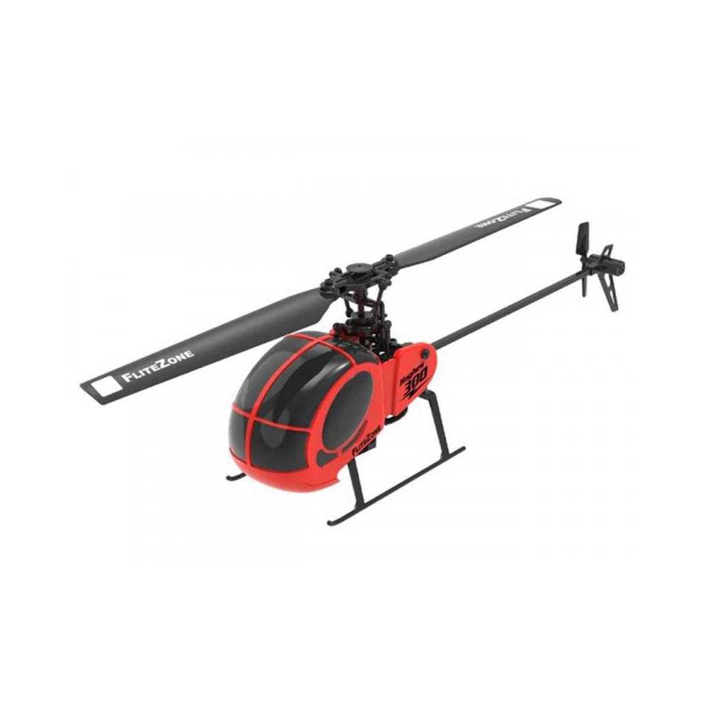 Pichler Elicottero elettrico Hughes 300 Rosso versione RTF completo di radiocomando e batteria (art. 15490)