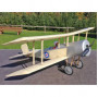 Pichler Aeromodello elettrico Bristol Scout Apertura alare 935mm (art. X5540)