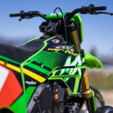 Team Losi Moto Radiocomandata Promoto-MX Pro Circuit scala 1/4 RTR con Batteria e Caricabatterie (art. LOS06002)
