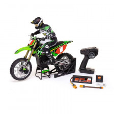 Team Losi Moto Radiocomandata Promoto-MX Pro Circuit scala 1/4 RTR con Batteria e Caricabatterie (art. LOS06002)
