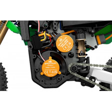 Team Losi Moto Radiocomandata Promoto-MX Pro Circuit scala 1/4 RTR con Batteria e Caricabatterie (art. LOS06002)