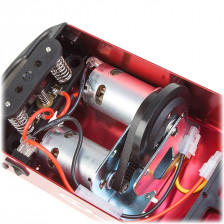 Robitronic Starterbox Rossa per Buggy e Truggy costruita in metallo con due motori (art. R06010)
